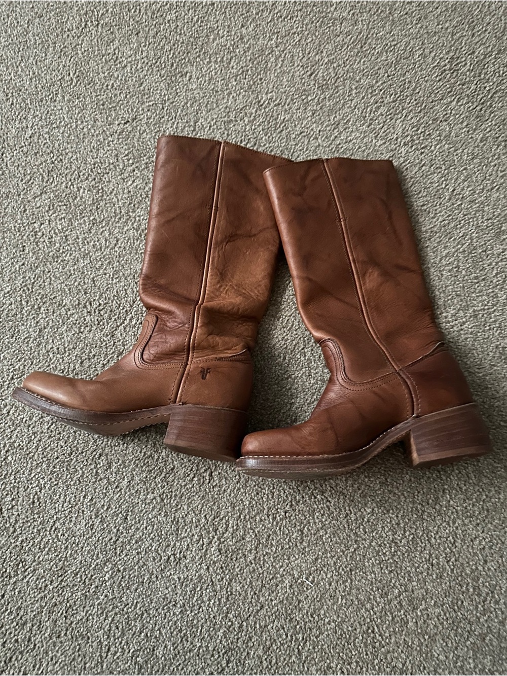 FRYE Womens Campus Leather Boots